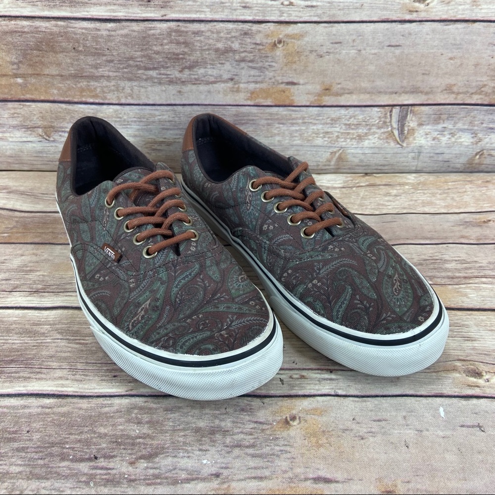 VANS Era 59 Paisley Camo Brown Size Mens 9.5